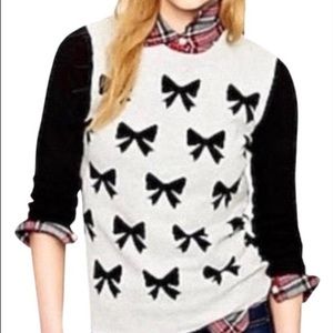JCREW BOW sweater